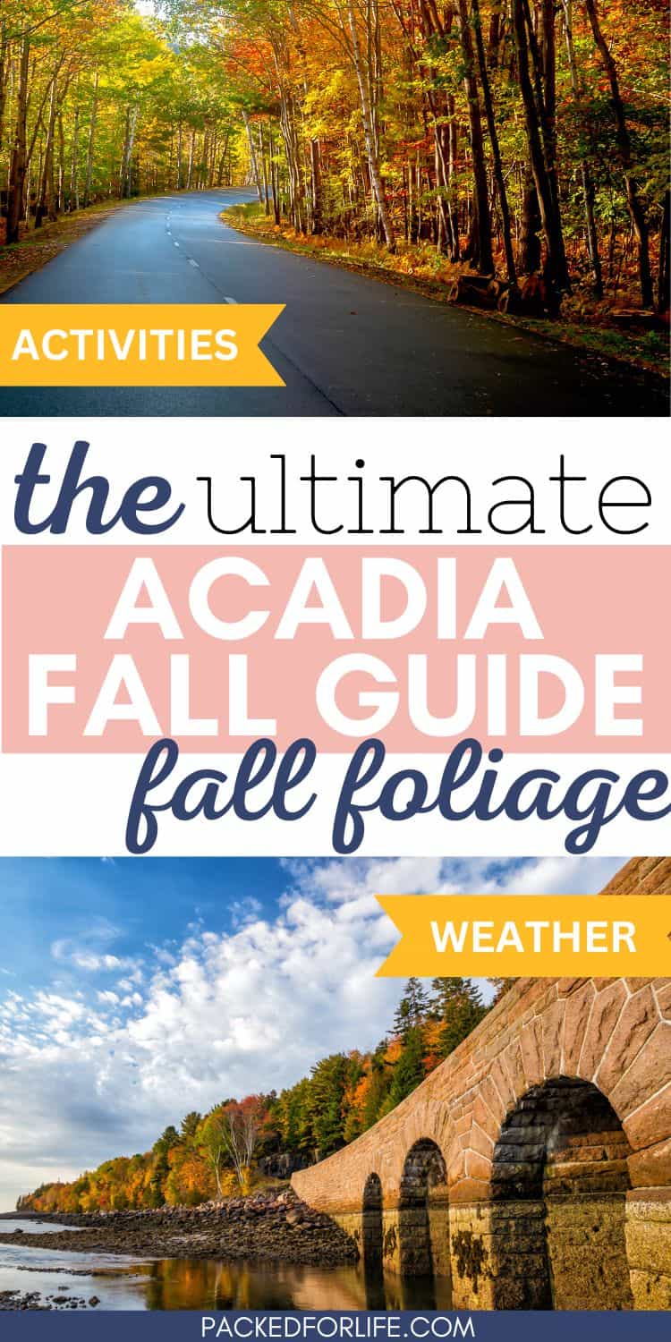 Acadia National Park Fall Guide Acadia National Park Fall Guide 