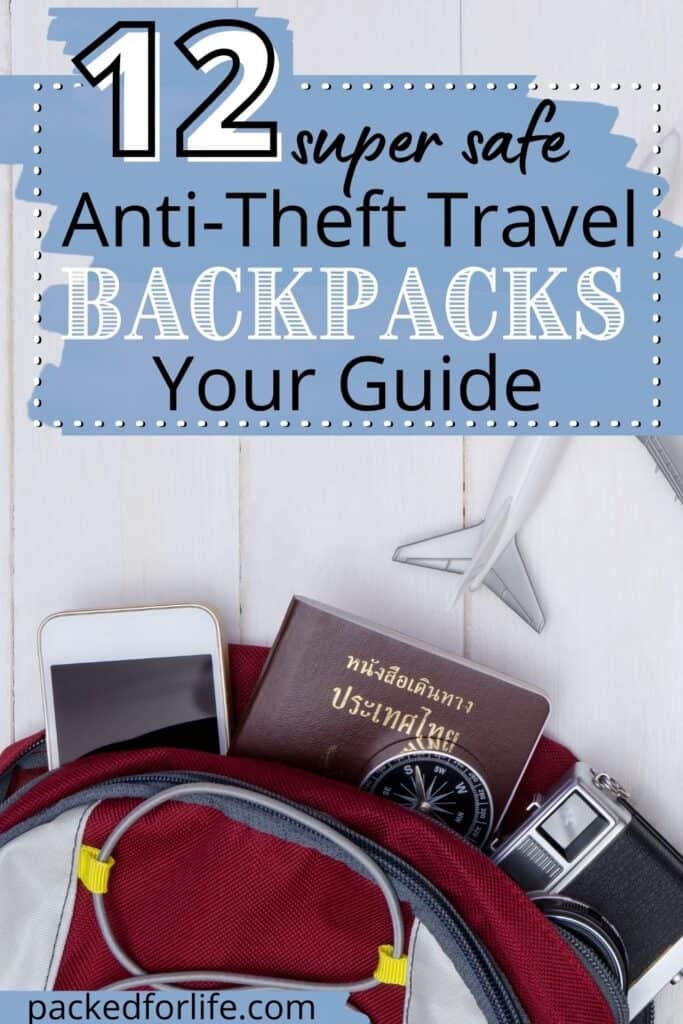 oscaurt anti theft travel backpack review