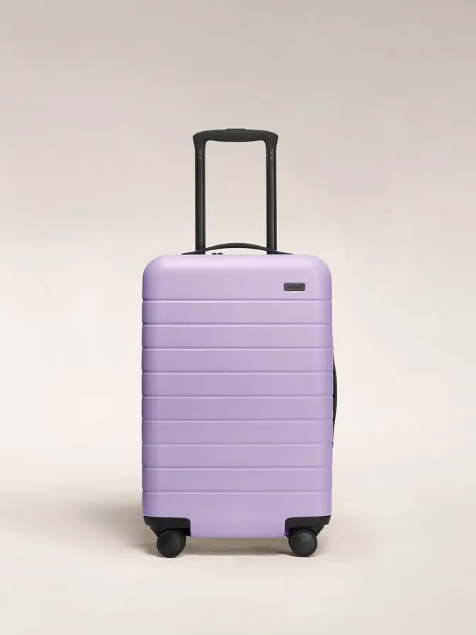 Pink Away carry-on suitcase