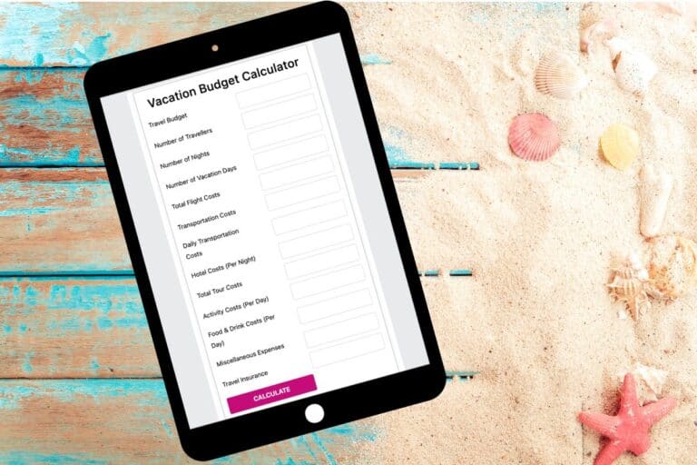 Free Travel Budget Calculator: Easily Make Your Vacation Budget
