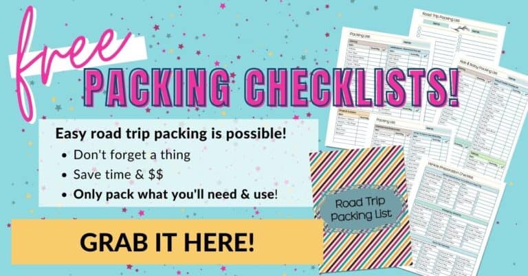 Ultimate Family Road Trip Packing List (+Free Printable Checklists)