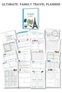 Free Family Travel Planner Printable | Packed for Life