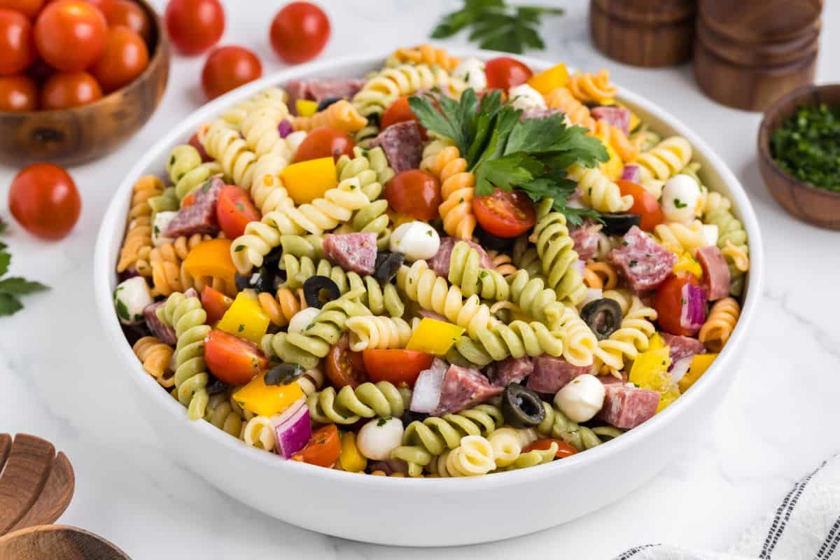 No-Fuss Italian Pasta Salad Recipe You’ll Love