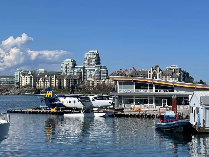 Seaplane in Inner Harbour Terminal
