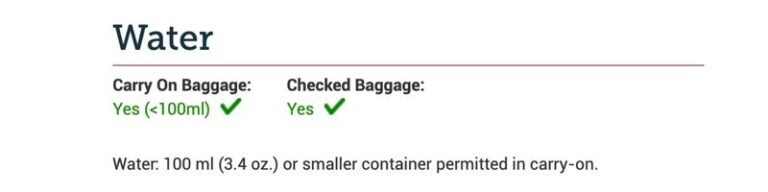 Can You Bring A Water Bottle On A Plane 2024 Rules   TSCA Liquid Rules 768x192 